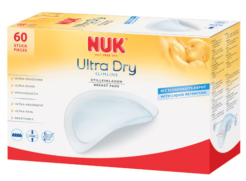 Ultra Dry Slimline Amningsinlägg 60-pack - NUK