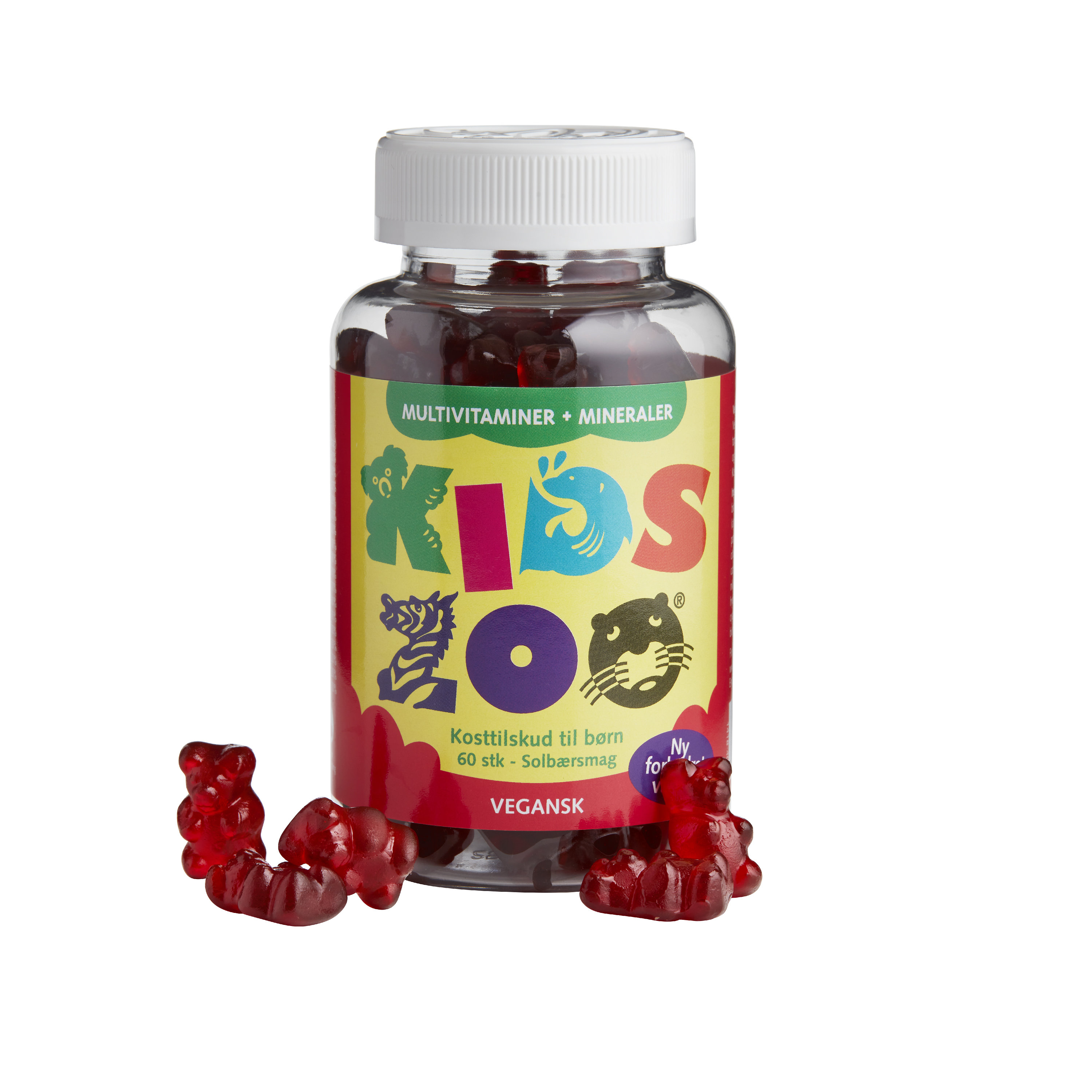 KidsZoo Multivitamin+Mineraler vegansk 60st