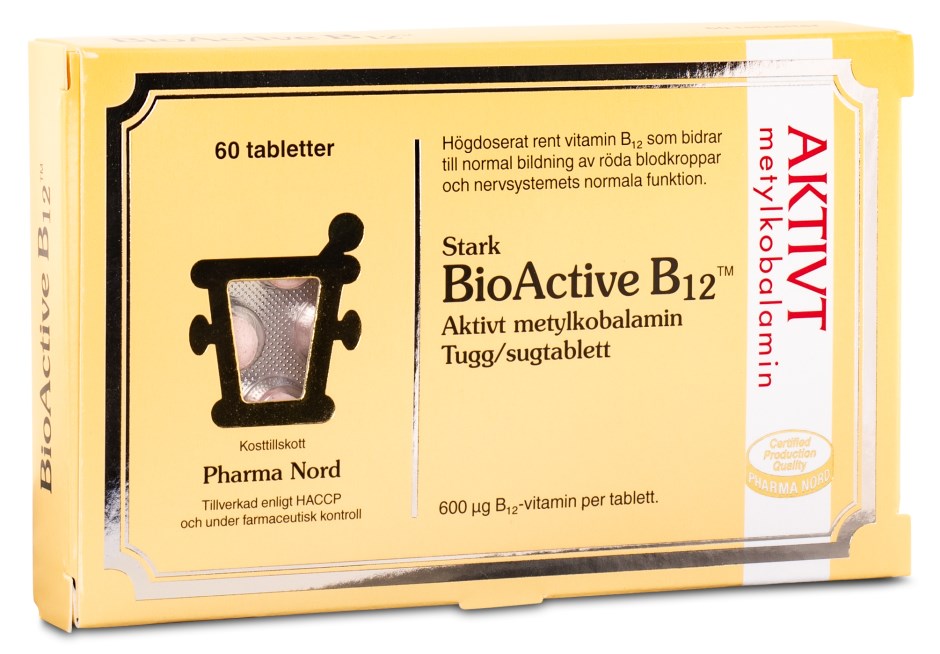 Pharma Nord BioActive B12 60 tabletter