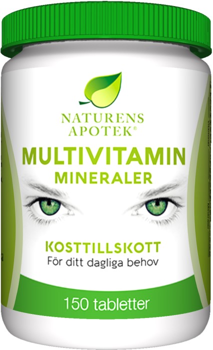 Multivitamin &amp; Mineraler - 150 tabletter