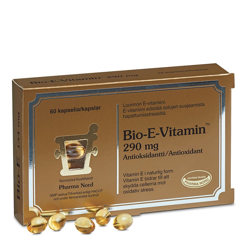 Bio-E-Vitamin 290mg 60 kap - Pharma Nord