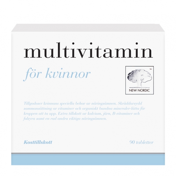 Multivitamin för kvinnor - New Nordic
