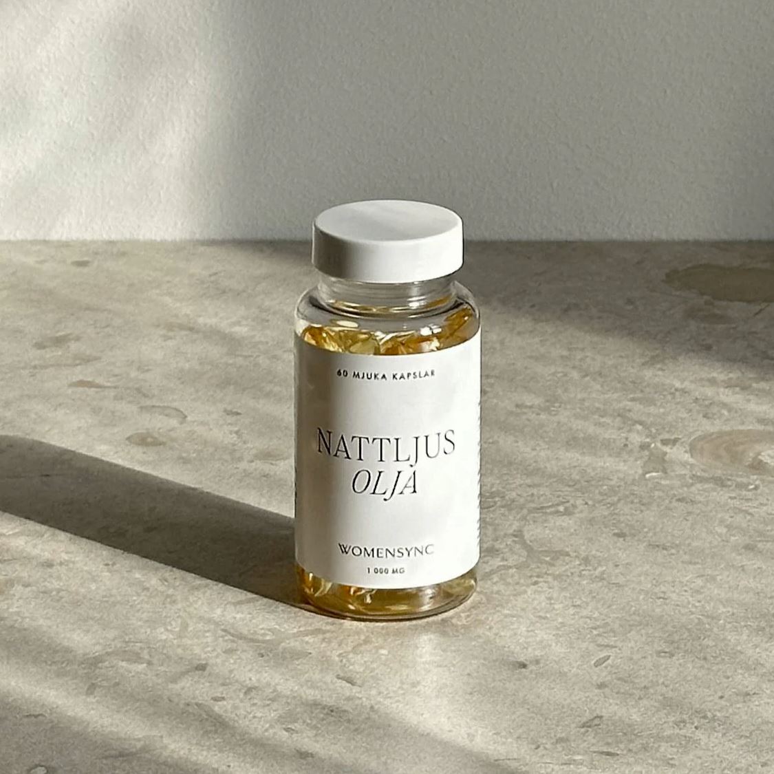 Nattljusolja 60 kap 1000mg - Womensync