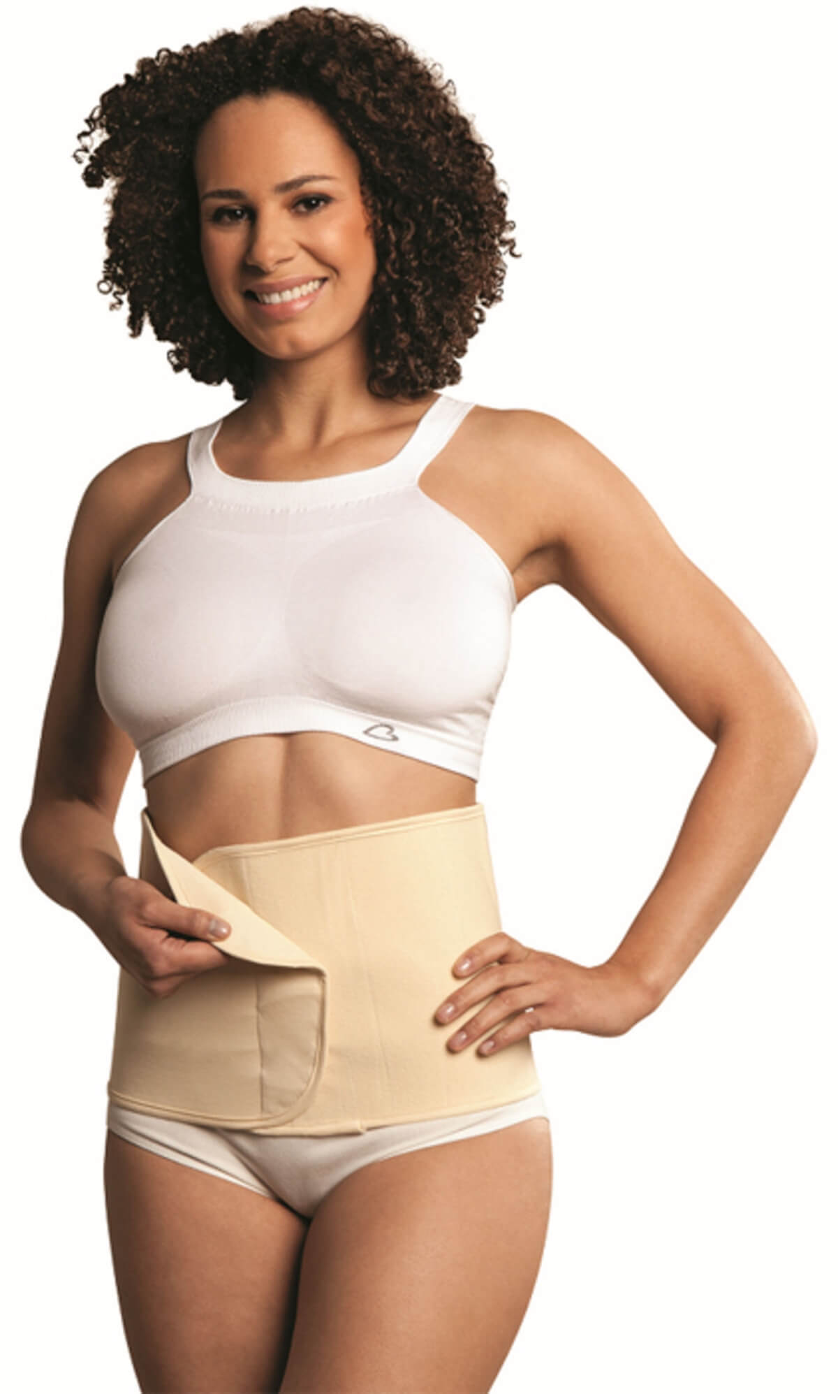 Carriwell Belly Binder - Maggördel - Ekologisk S/M (upp till 98 cm) Natur
