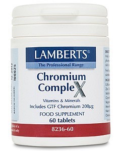 Krom Komplex - 60 tabletter - Lamberts