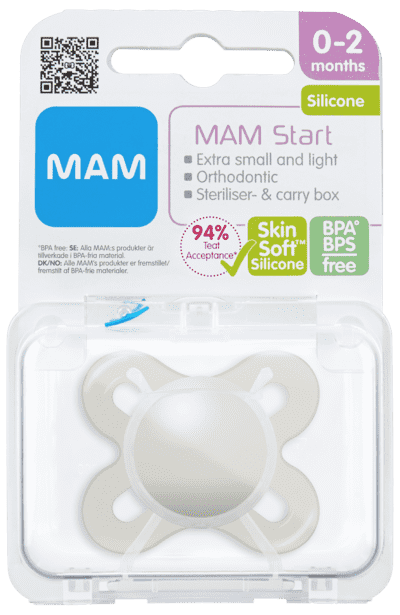 Start Napp 1-pack - 0-2 mån - MAM Neutral