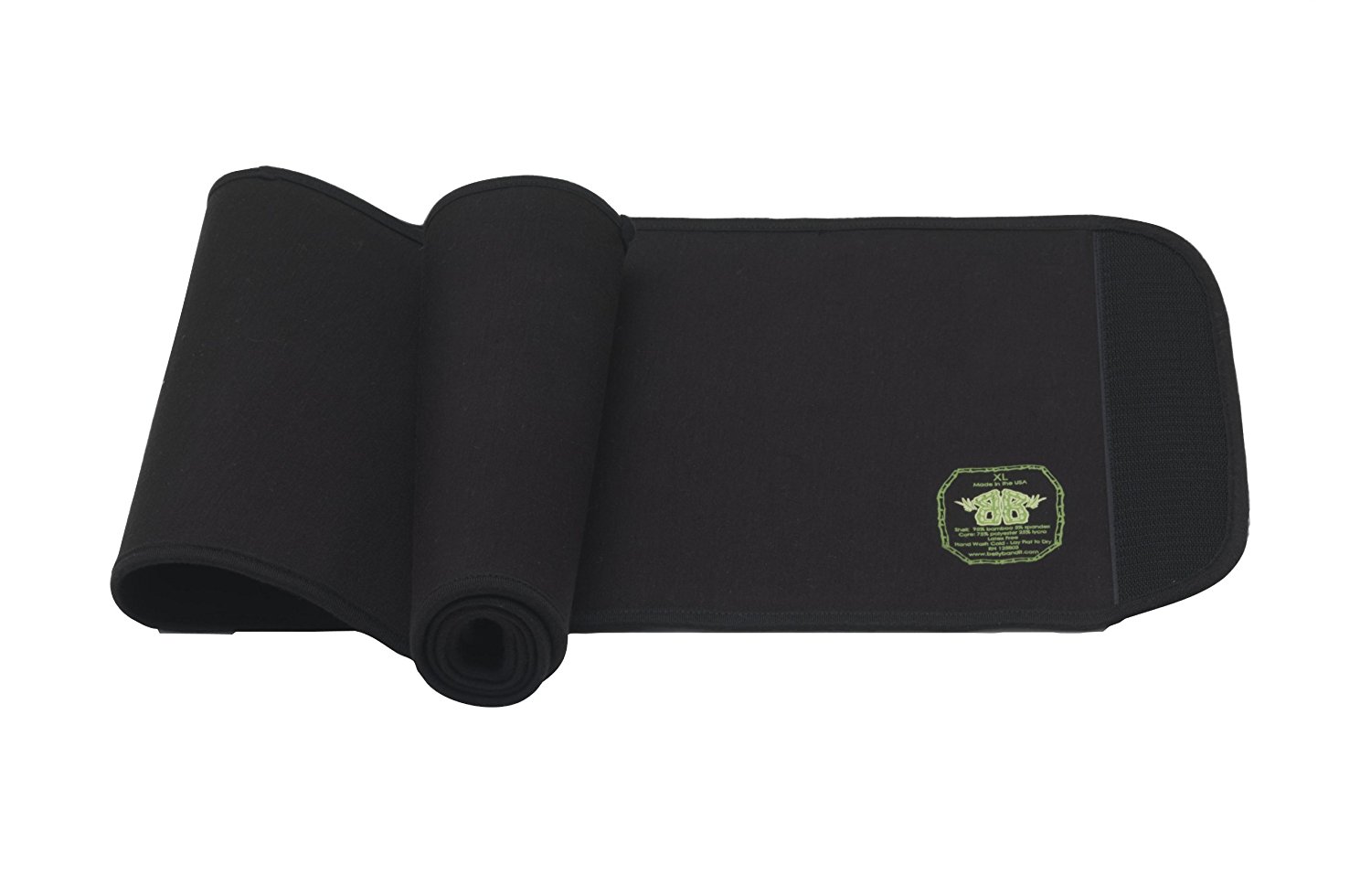 Belly Bandit Bamboo Black - Maggördel L