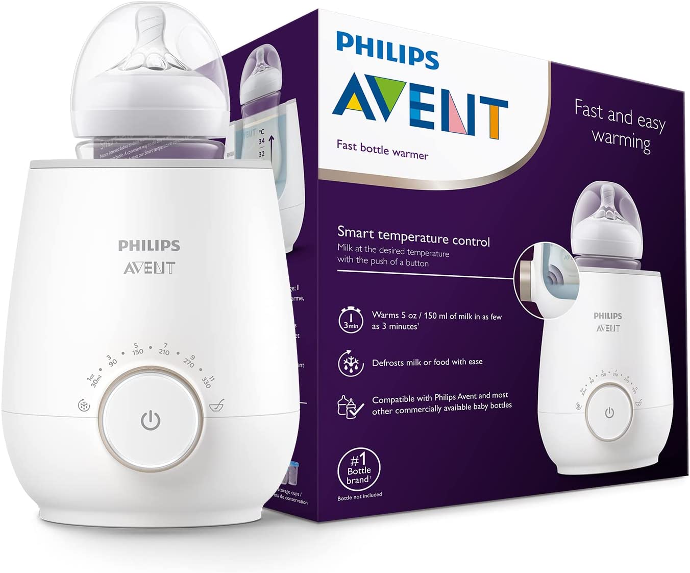 Philips Avent Premium Snabb flaskvärmare SCF358/00