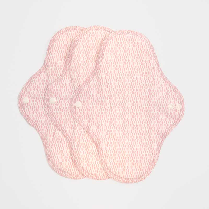 Tygbindor dag 3-pack – ImseVimse Blossom Stripes
