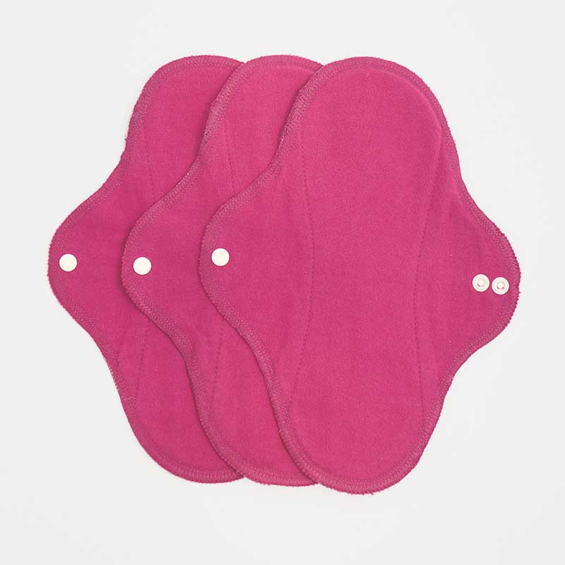 Tygbindor dag 3-pack – ImseVimse Sangria Solid