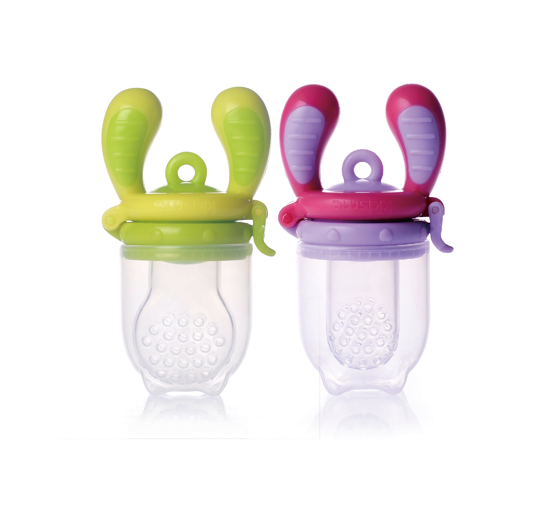 Kidsme FoodFeeder 2-pack 4m+/6m+ Lavendel & Lime
