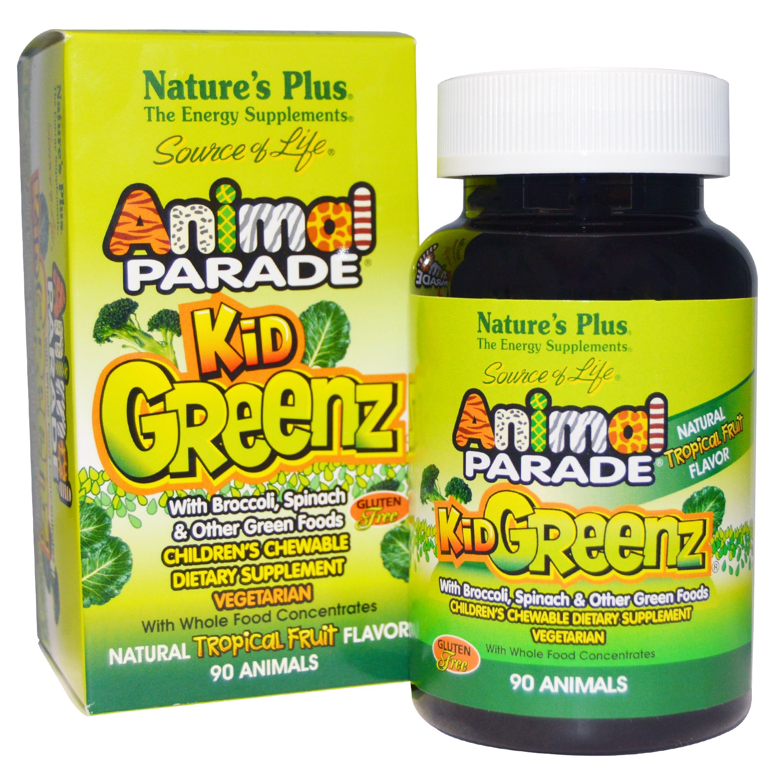 Animal Parade Kid Greenz 90 tuggtabletter