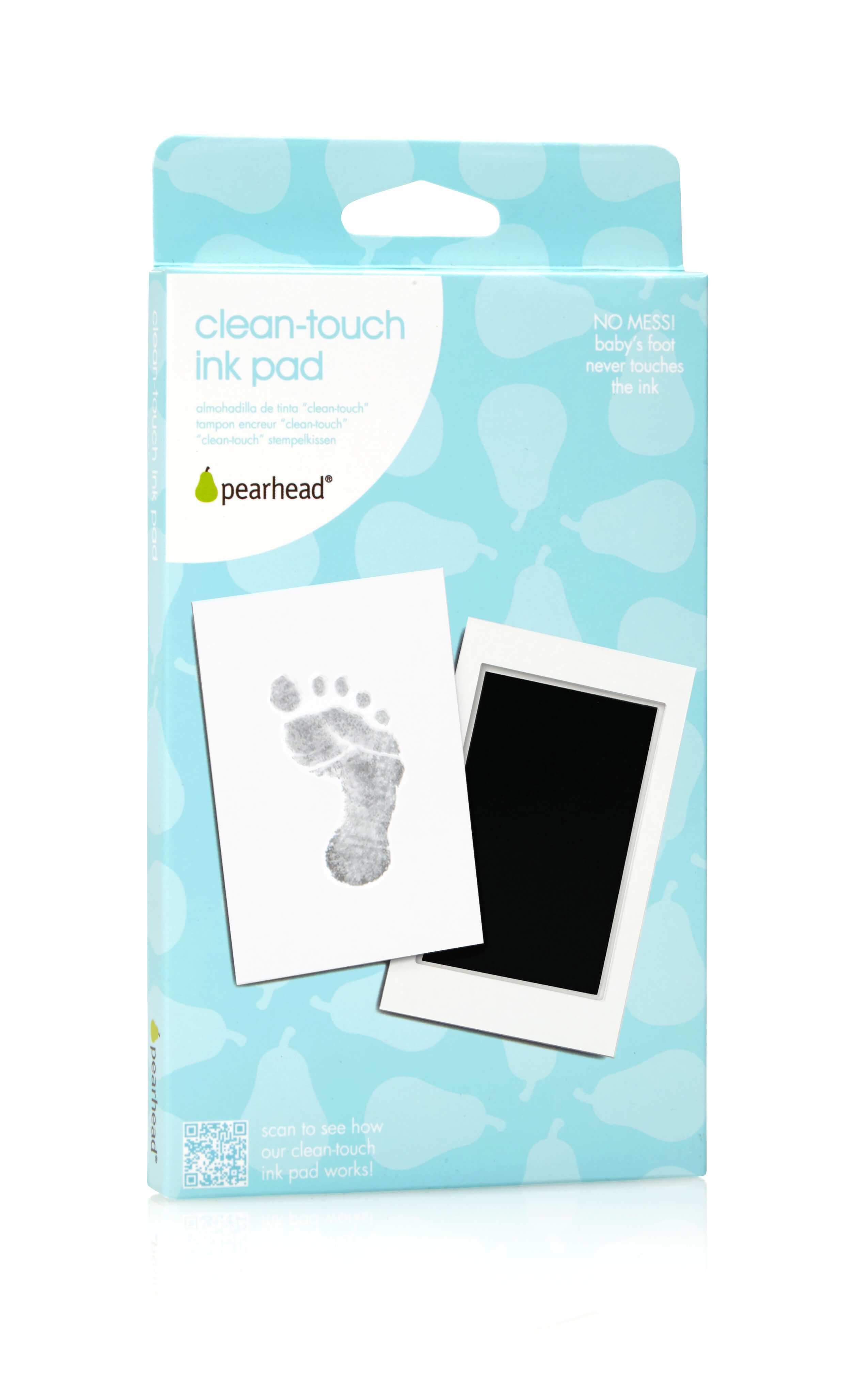 Clean-Touch Hand och Fotavtryck - Pearhead Svart