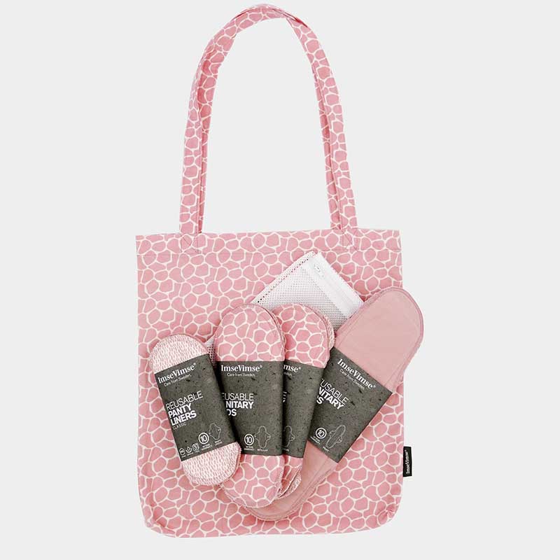 Startpaket med tygbindor - ImseVimse Blossom