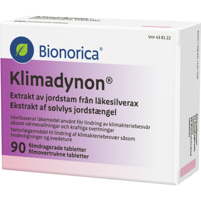 Klimadynon - Läkesilverax (Black Cohosh) - 90 st