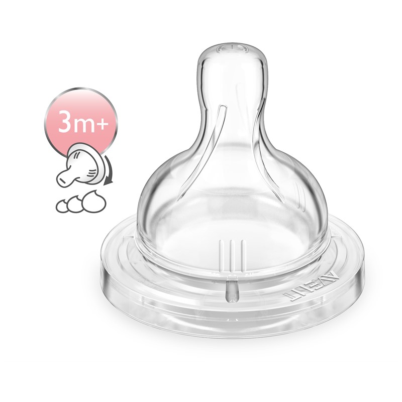 Philips Avent Dinapp Anti-Kolik Classic+ 2-pack Variabelt flöde (3+ m)