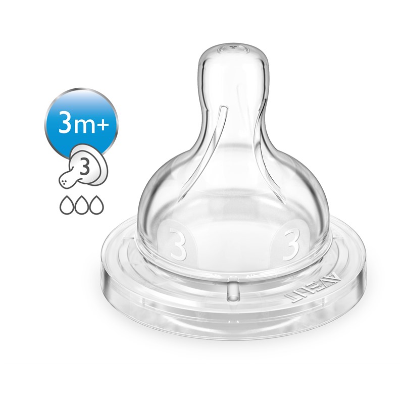 Philips Avent Dinapp Anti-Kolik Classic+ 2-pack Normalt flöde (3+ m)