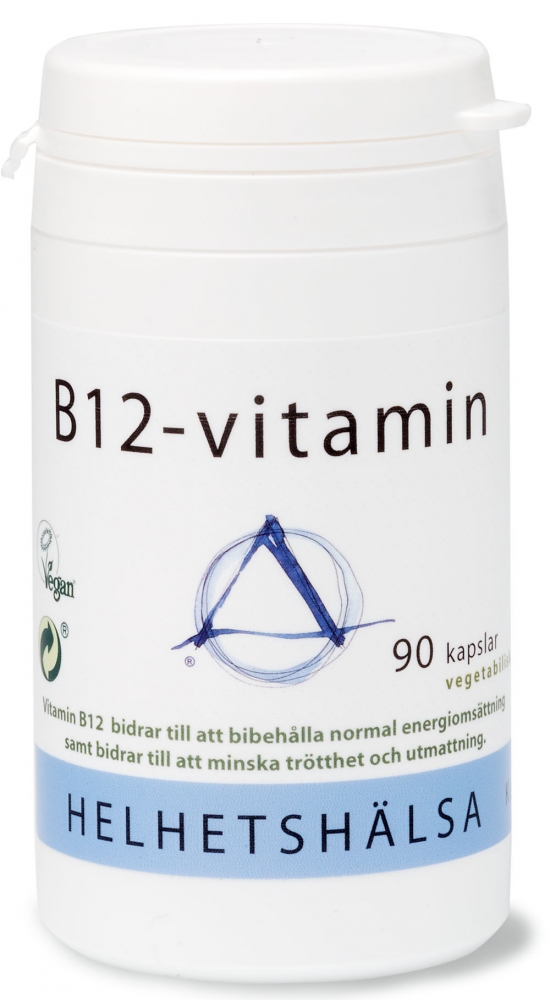 B12-vitamin, 90 kapslar - Helhetshälsa