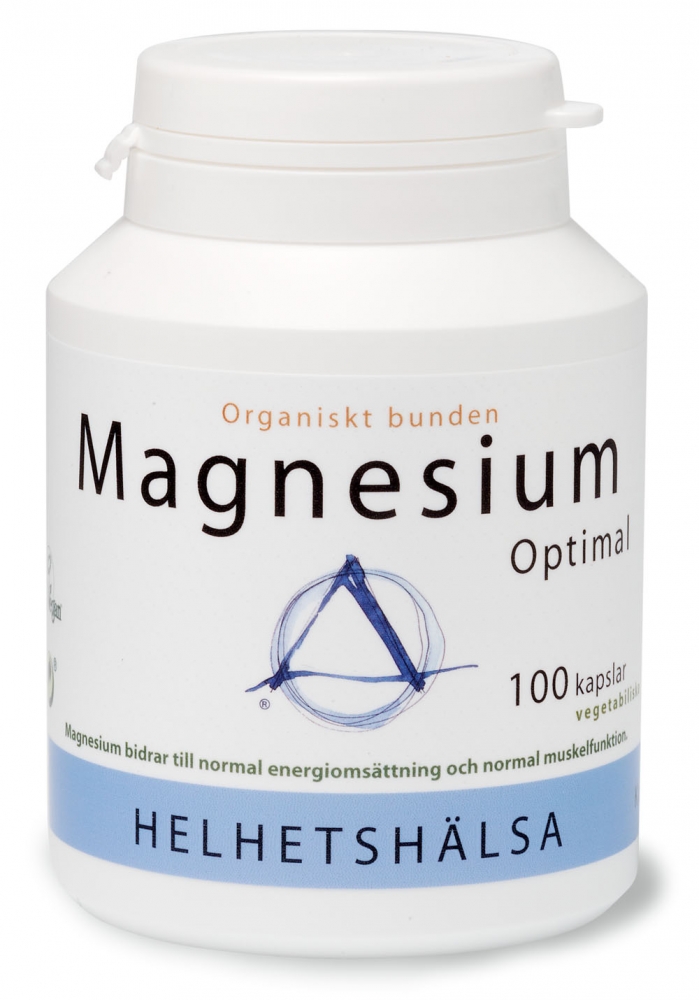 MagnesiumOptimal 100 kapslar - Helhetshälsa