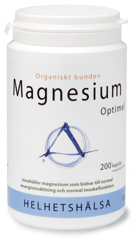 MagnesiumOptimal 200 kapslar - Helhetshälsa