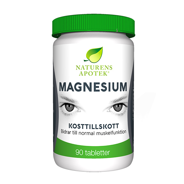 Magnesium 90t - Naturens Apotek