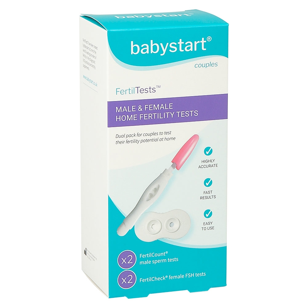Fertilitetstest för män & kvinnor 4-pack - Babystart