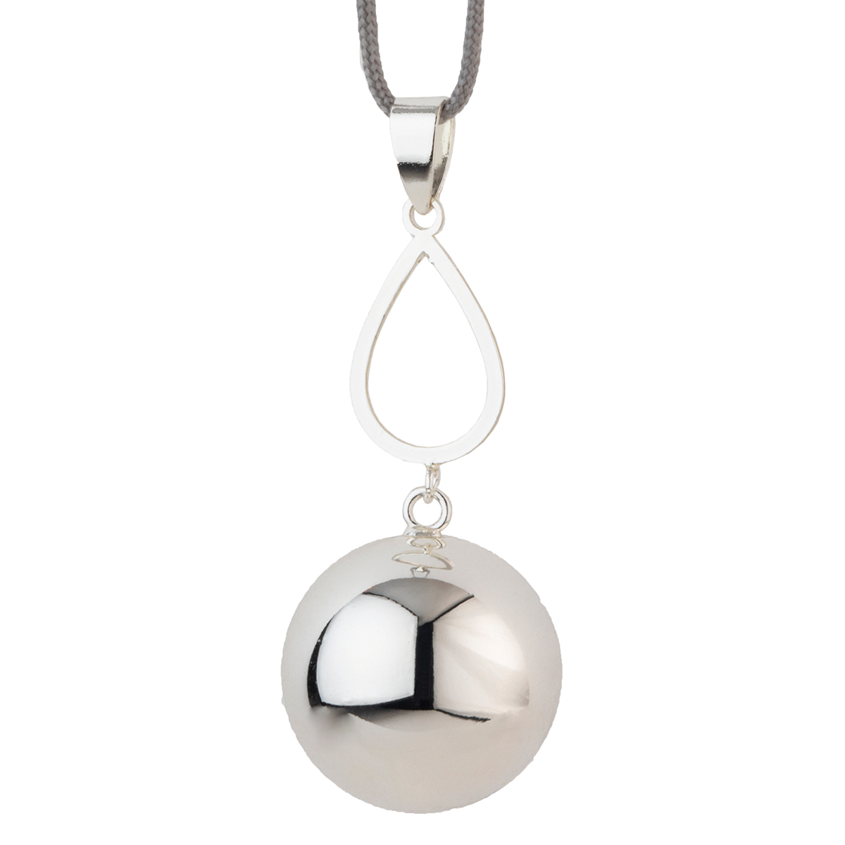 Bola gravidsmycke Silver droppe