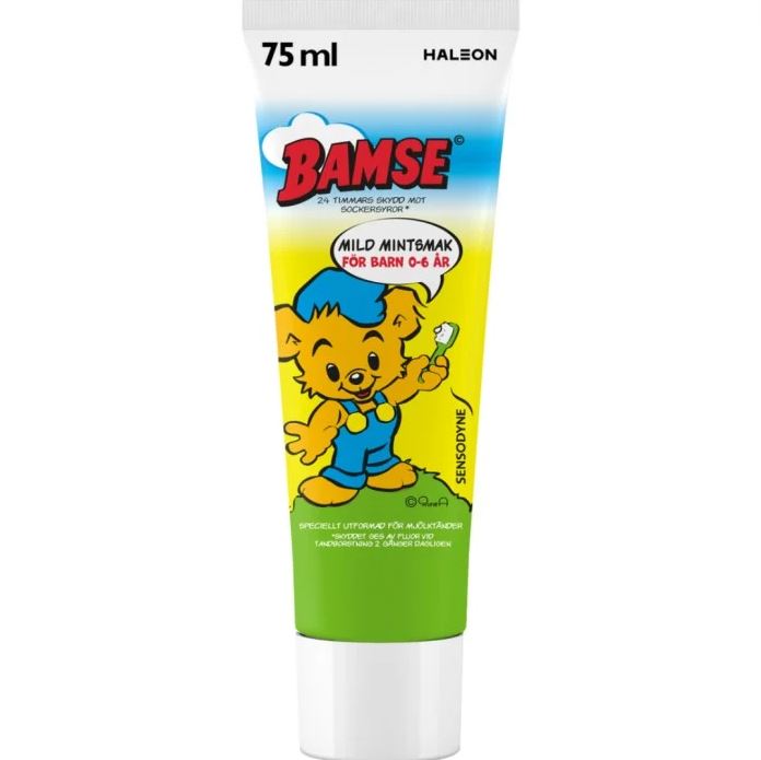Sensodyne Tandkräm Bamse Barn 75 ml