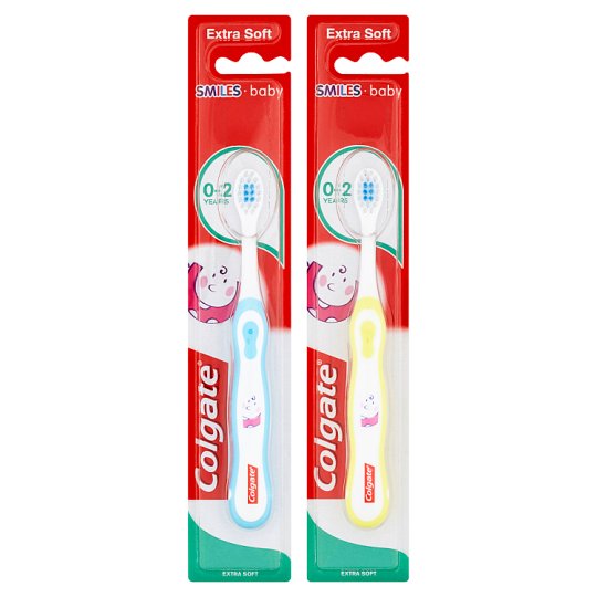 Colgate Smiles barntandborste 0-2 år - Blandade färger