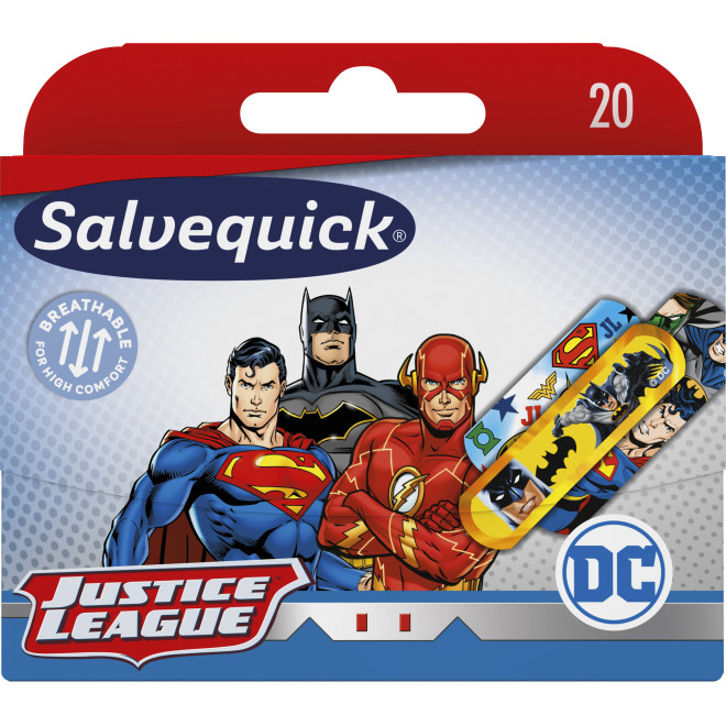 Salvequick Justice League Plåster 20 st