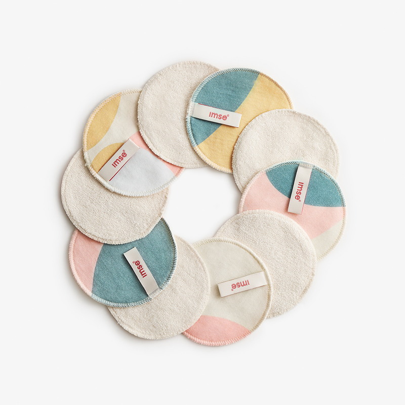 NYHET! Dubbelsidiga Bomullspads Pastel Hoop