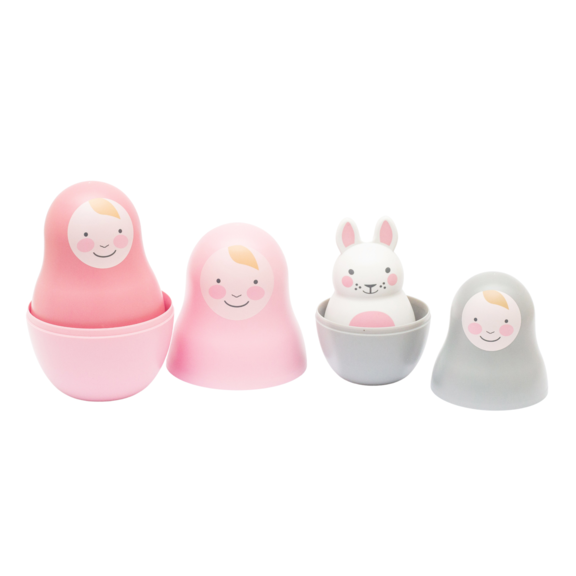 Rosa & Bo Babyleksak Pastel Pink