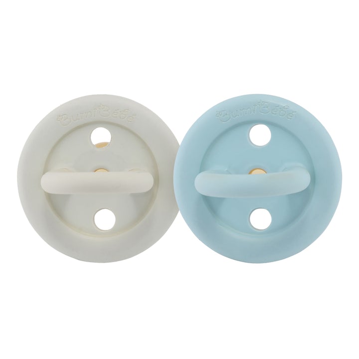 Bumibébé 2-pack 0-3 mån Rund Denim & Sage