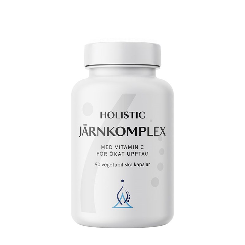 Järnkomplex 25mg, 90 kapslar - Holistic