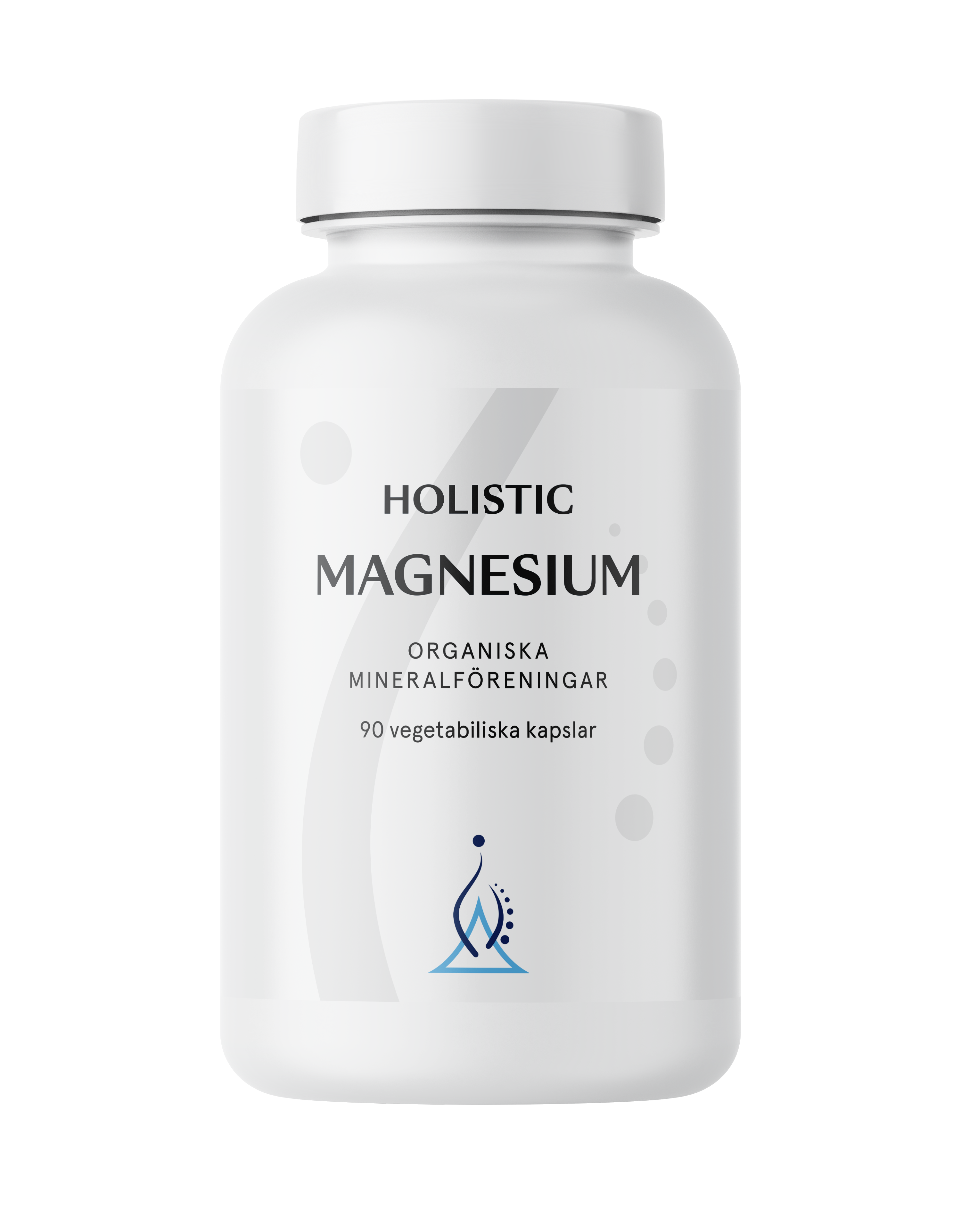 Magnesium 120 mg, 90 kapslar - Holistic