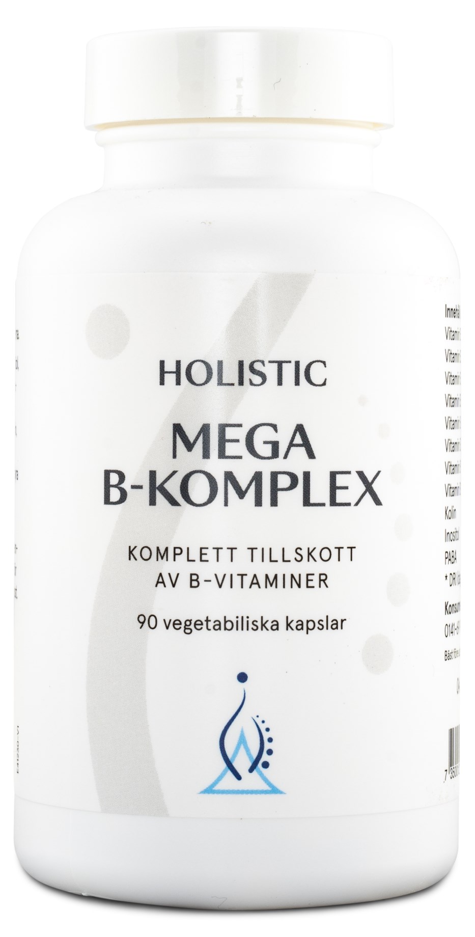 Mega B-Komplex, 90 kapslar - Holistic