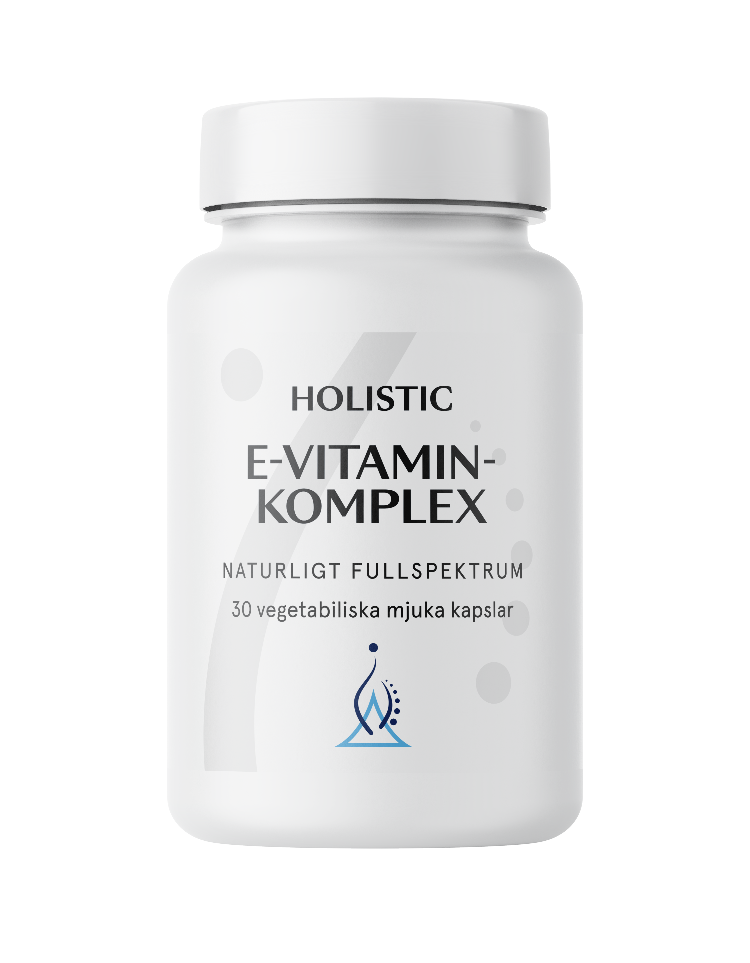 E-vitaminkomplex, 30 kapslar - Holistic