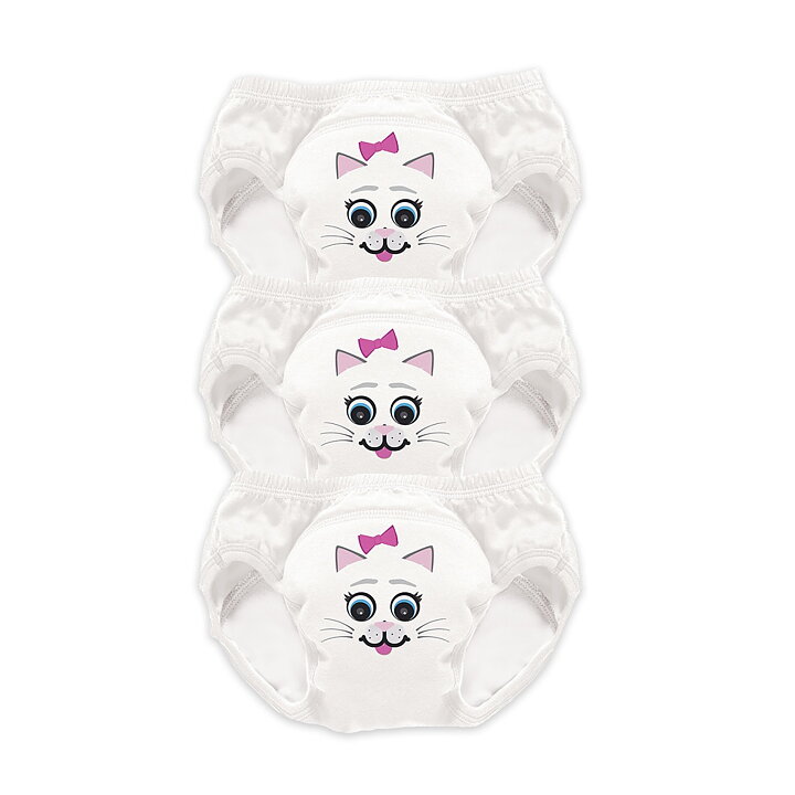 Potträningsbyxa 3-pack - My Carry Potty Katt 2-3 år