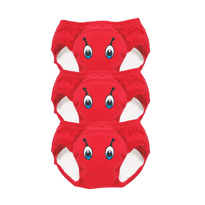 Potträningsbyxa 3-pack - My Carry Potty Nyckelpiga röd 18-24 mån