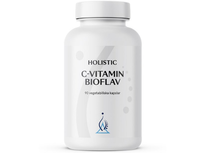 C-vitamin Bioflav, 90 kapslar - Holistic
