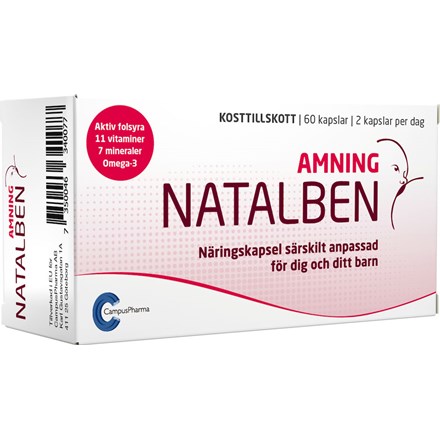 Natalben Amning 60 st kapslar