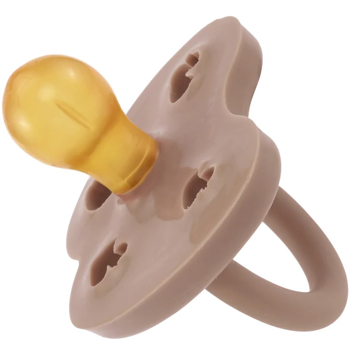 Naturgumminapp - Tan Beige - 3-36 mån - Hevea Rund