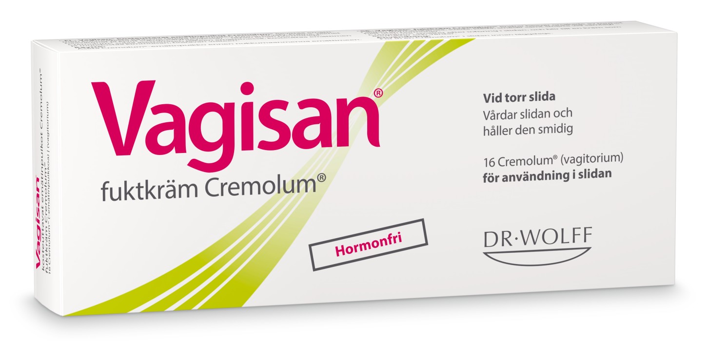 Vagisan fuktkräm Cremolum vagitorium 16 st