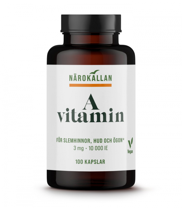 Närokällan A-vitamin 100 kapslar