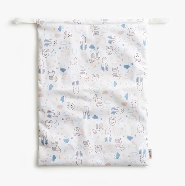 Wet bag, large 46x35cm - Vimse Teddy