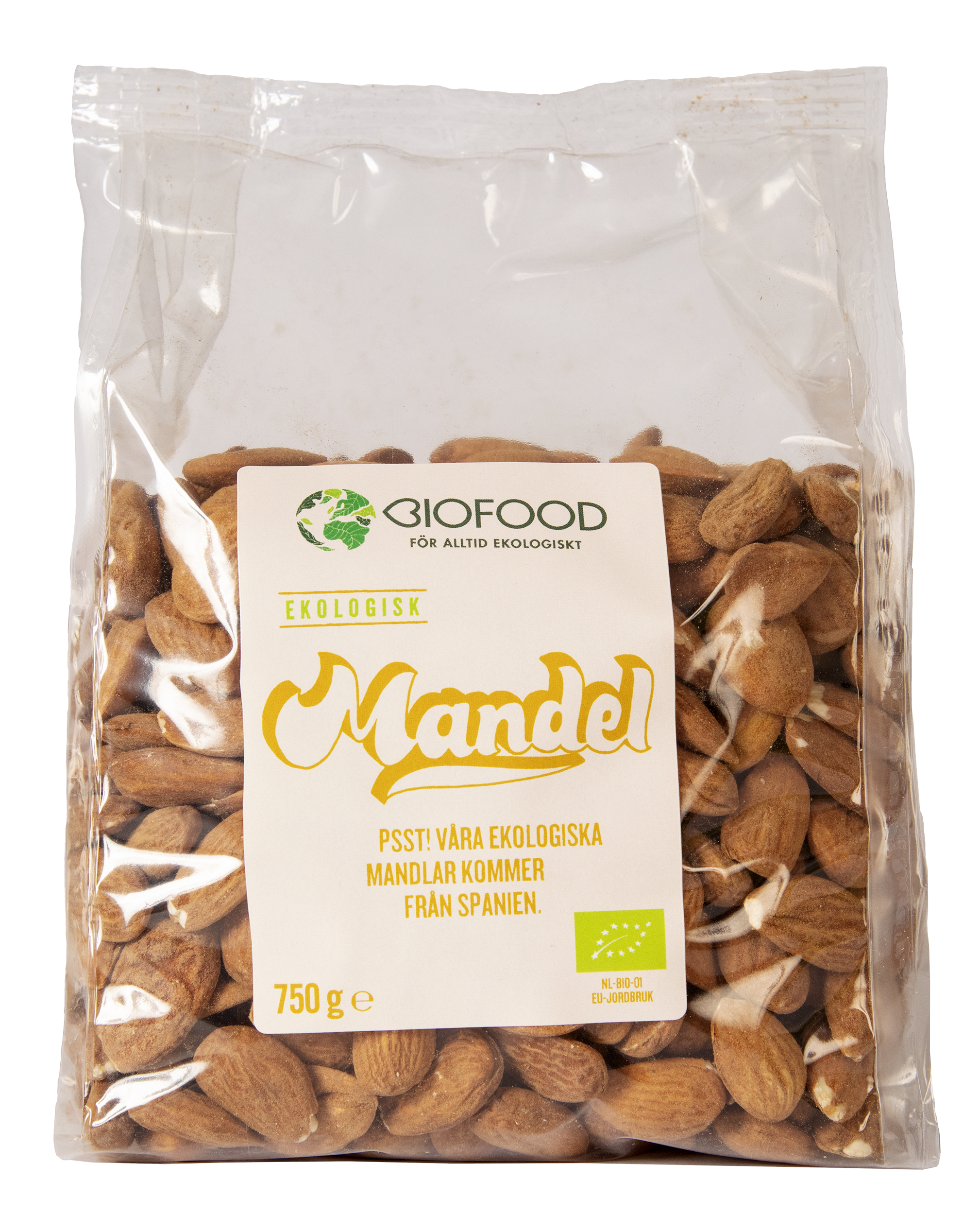 Mandel 750g - Biofood