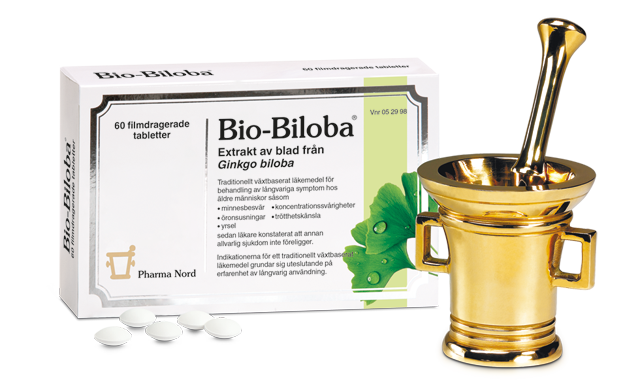Bio-Biloba Ginkgo - Pharma Nord 60 tabletter