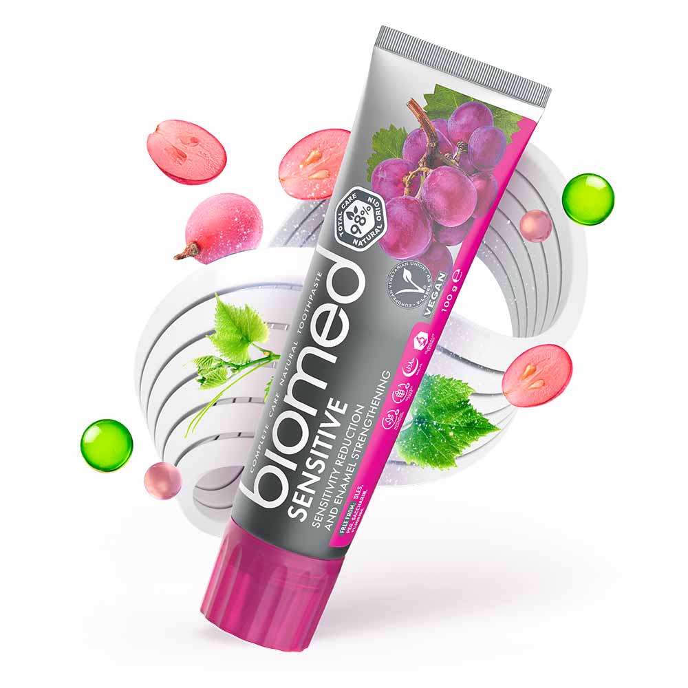 Biomed Toothpaste - Fluorfri tandkräm Sensitive