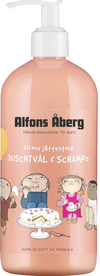 Alfons Åberg Alfons Jättestora Duschtvål & Schampo 500 ml