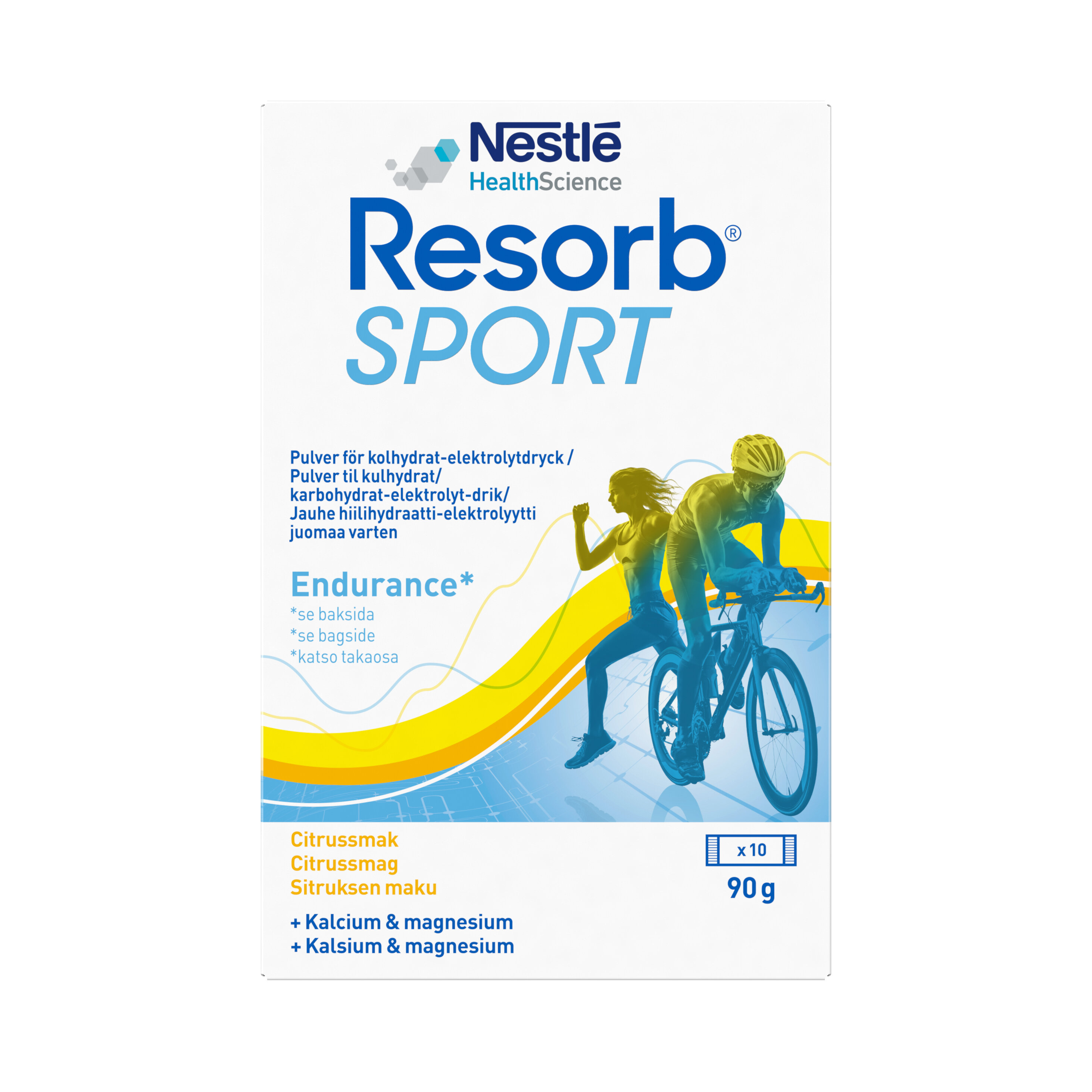 Resorb Sport Dospåsar Citrus 10t